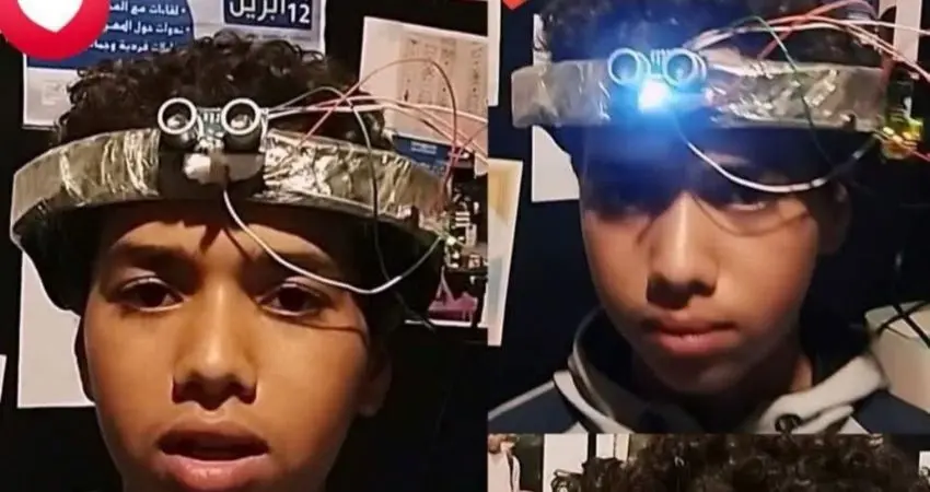 À 13 ans, un jeune Marocain invente un casque intelligent...